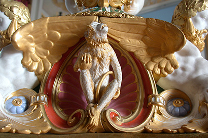 Rosendals slott bord Sèvresporslin
