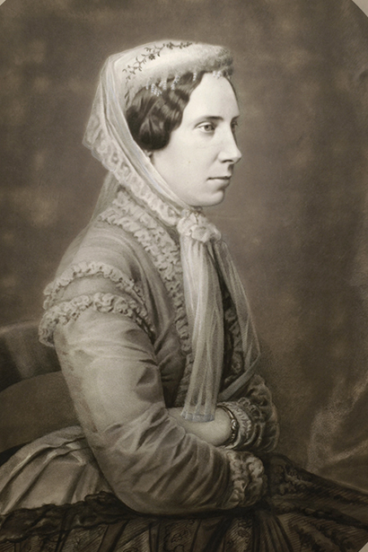Drottning Lovisa, fotograferad år 1869
